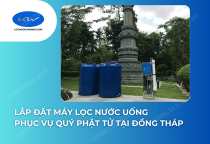 Lắp Đặt Máy Lọc Nước Uống Phục Vụ Quý Phật Tử Tại Đồng Tháp