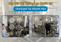 Lắp Đặt Hệ Thống Lọc Nước RO 15m3/giờ Tại Khánh Hòa