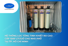 Hệ Thống Lọc Tổng Tinh Khiết RO Cao Cấp 1000 Lít/Giờ Cho Nhà Phố Tại TP. Hồ Chí Minh