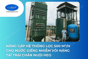 Nâng Cấp Hệ Thống Lọc 500 m³/h Cho Nước Giếng Nhiễm Vôi Nặng Tại Trại Chăn Nuôi Heo Ở Đắk Nông