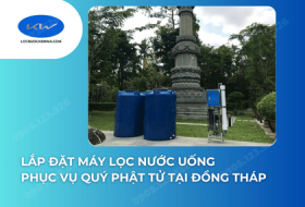 Lắp Đặt Máy Lọc Nước Uống Phục Vụ Quý Phật Tử Tại Đồng Tháp
