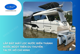 Lắp đặt máy lọc nước biển thành nước ngọt trên du thuyền tại TP. Hồ Chí Minh