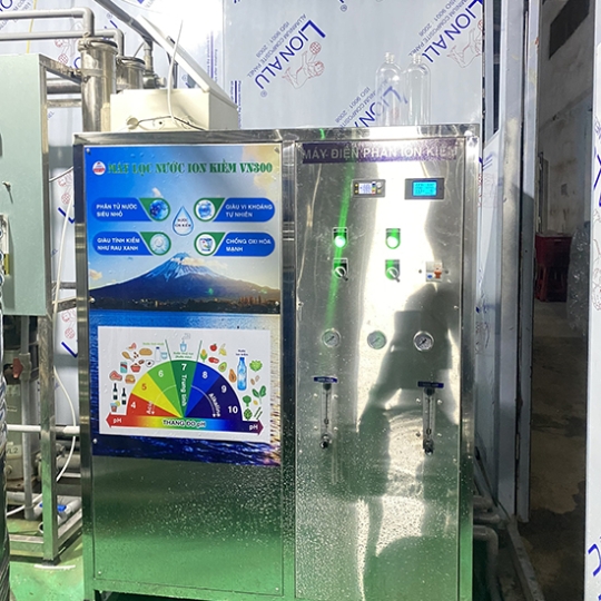 Máy ion kiềm công nghiệp 500 lít/giờ